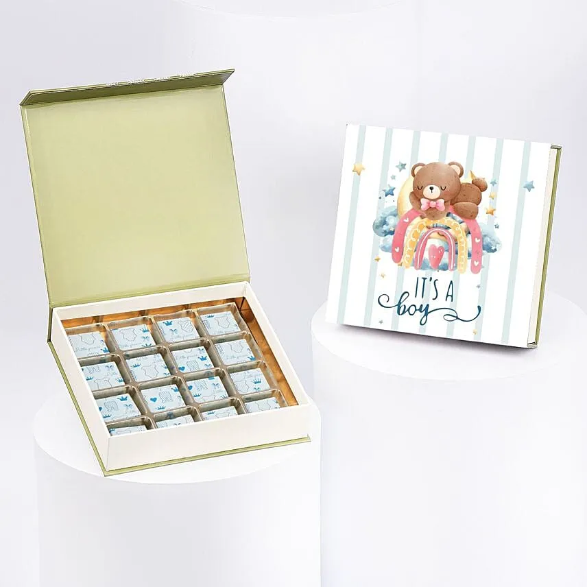Baby Boy Congratulation Chocolate Box