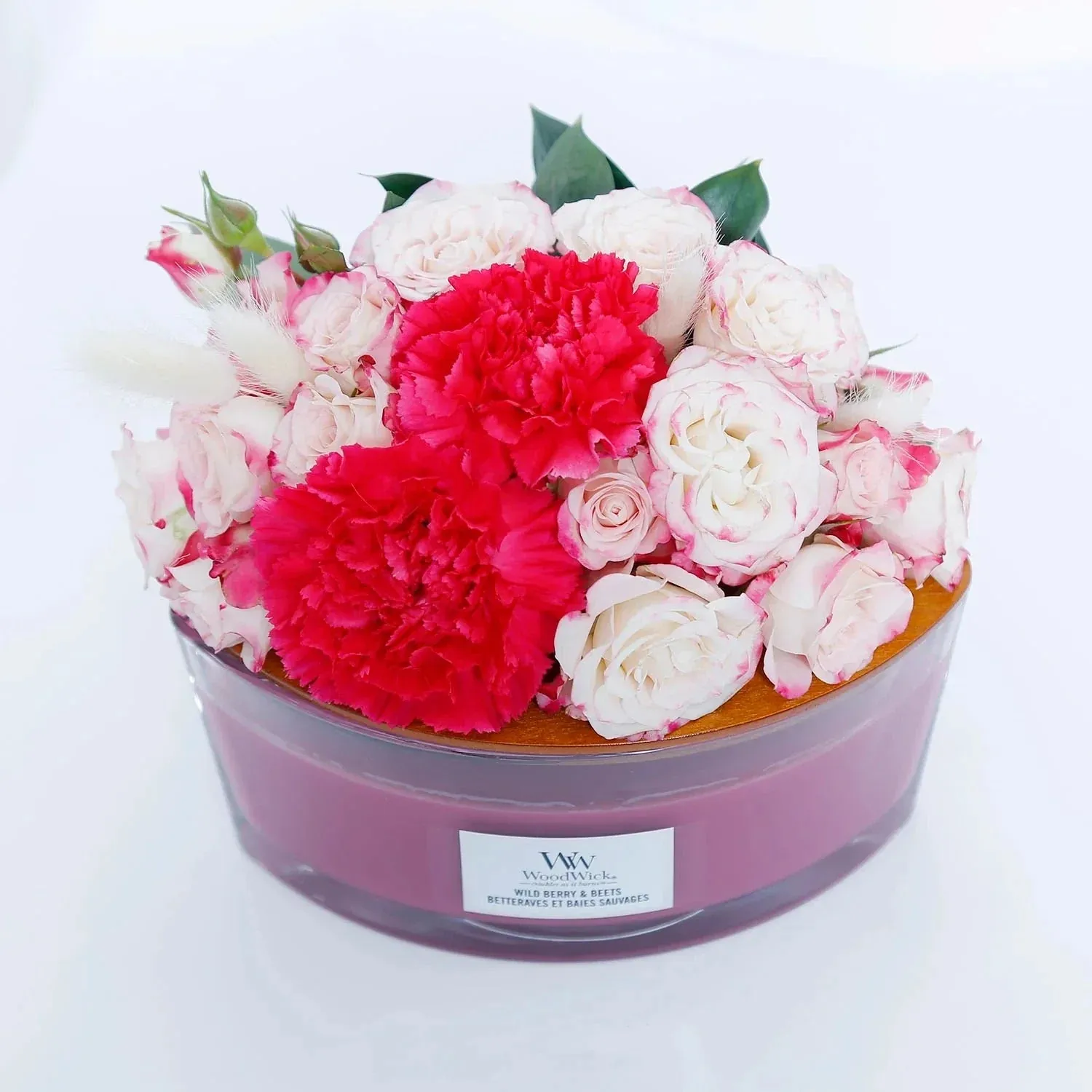 Experience the Elegance of WoodWick Ellipse Candle - Wild Berry & Beets Scented
