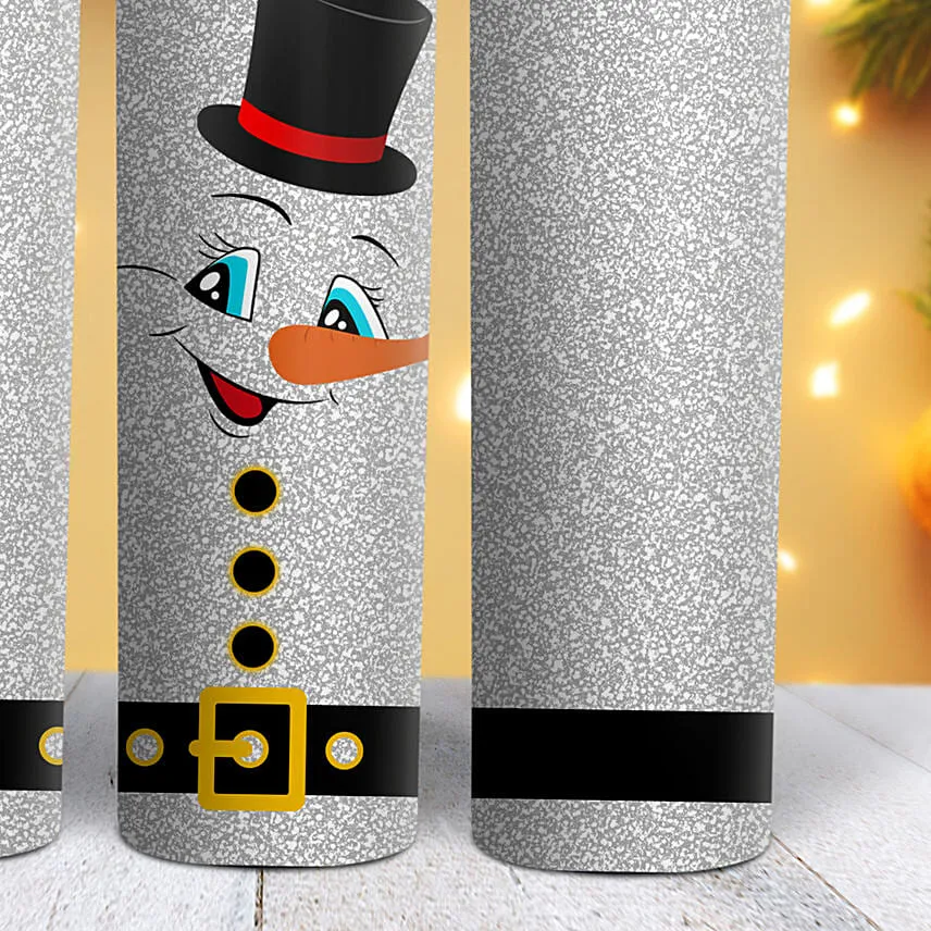 Personlized Snowman Travel Sipper