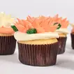 Exquisite Flower Bouquet Cupcakes - Set of 6 Vanilla Delights