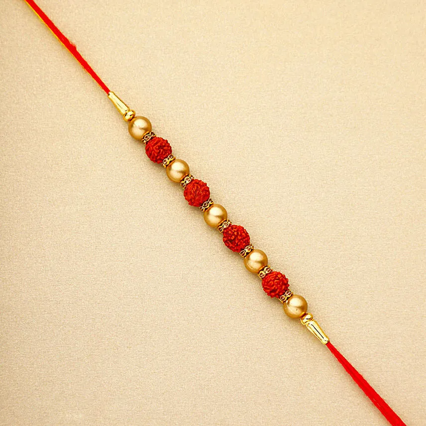 Earthly Blessings Rudraksha Rakhi