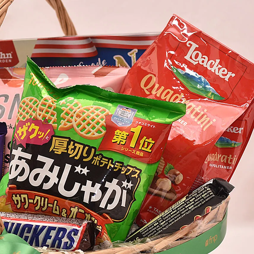 Choco Snacks Basket