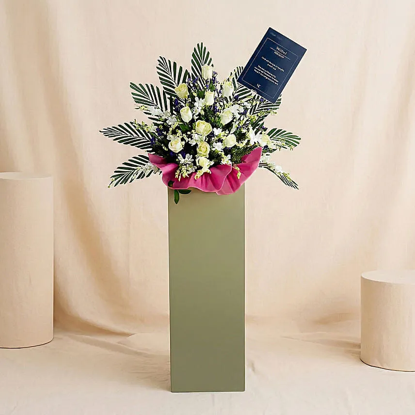 Forever Condolence Mixed Flowers