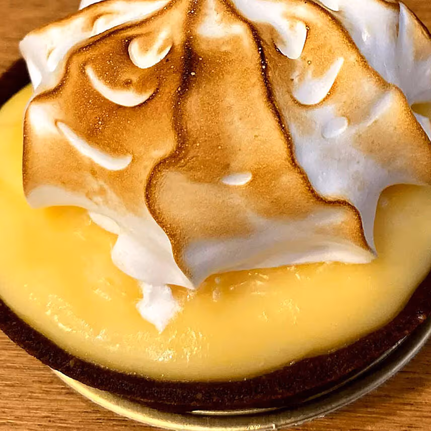Spooky Citrus Meringue Tart