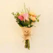 Smiley Mini Jellycat Pastel Flowers Bouquet