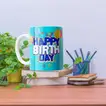 Personalized Ceramic Birthday Mug with Custom Photo