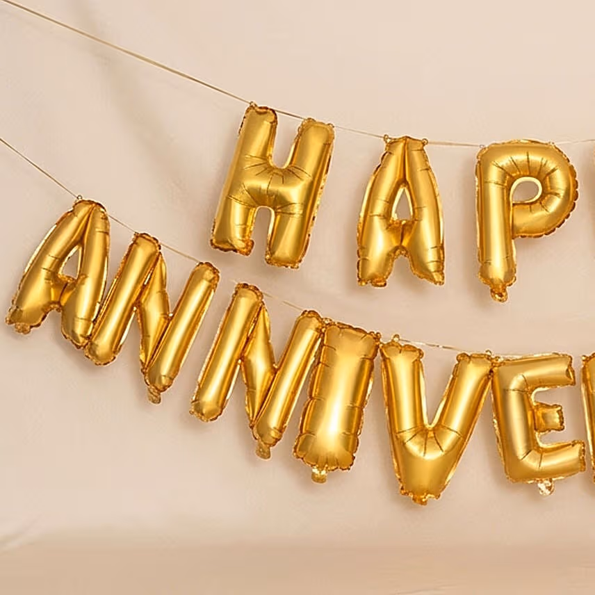 Happy Anniversary Balloon Set