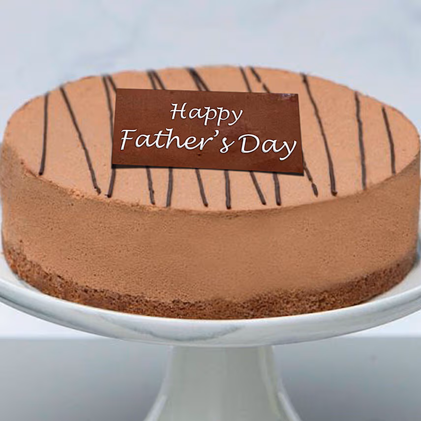 Rich Chocolate Truffle Fathers Day Cake