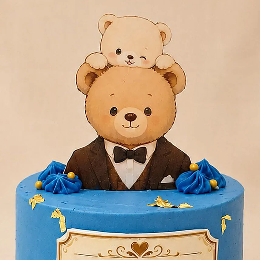 Best Dad Chocolate Fudge Cake
