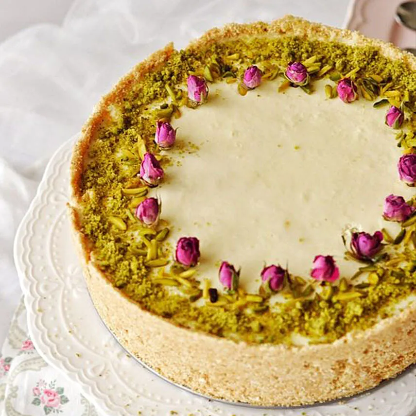 Cheesecake With Gulabjamun Stuffing 8 Portion