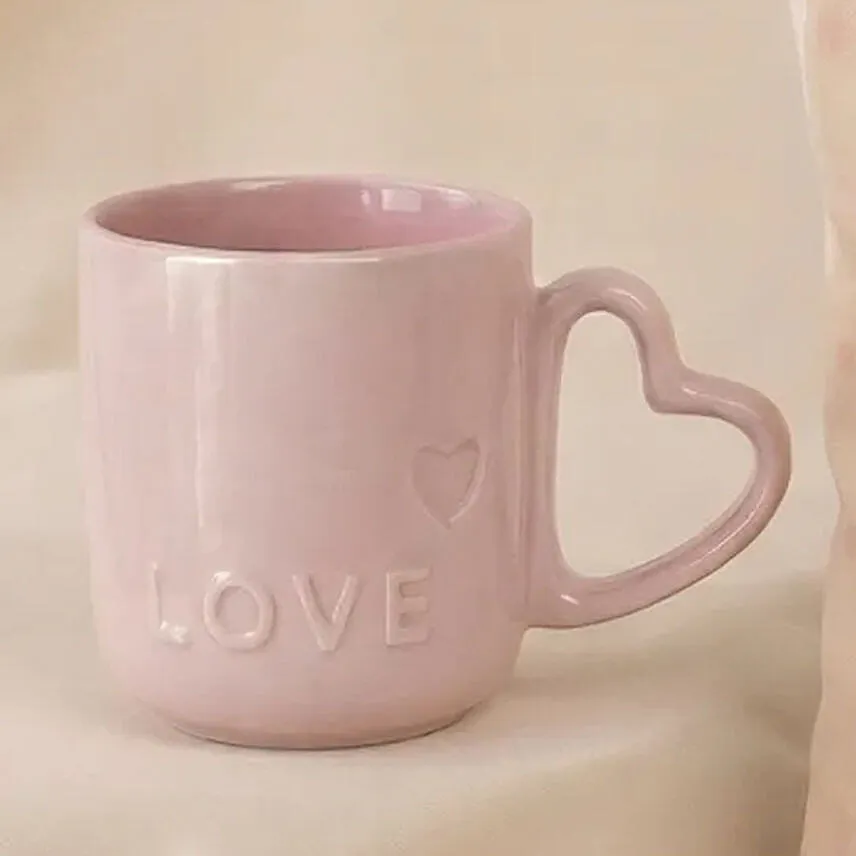 Forever Love Letter Cushion & Mug Set