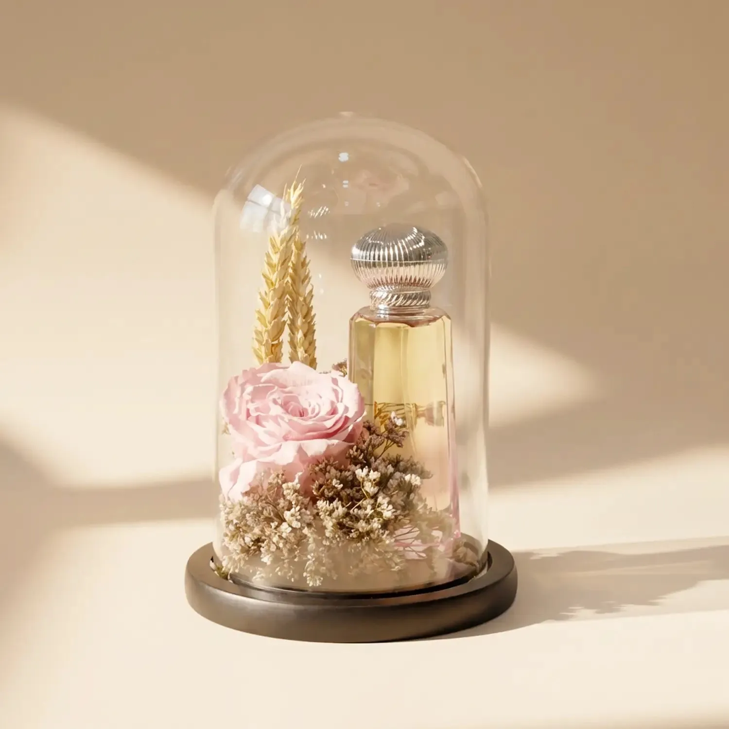 Timeless Pink Rose & Anaab Perfume Gift Set for Mom