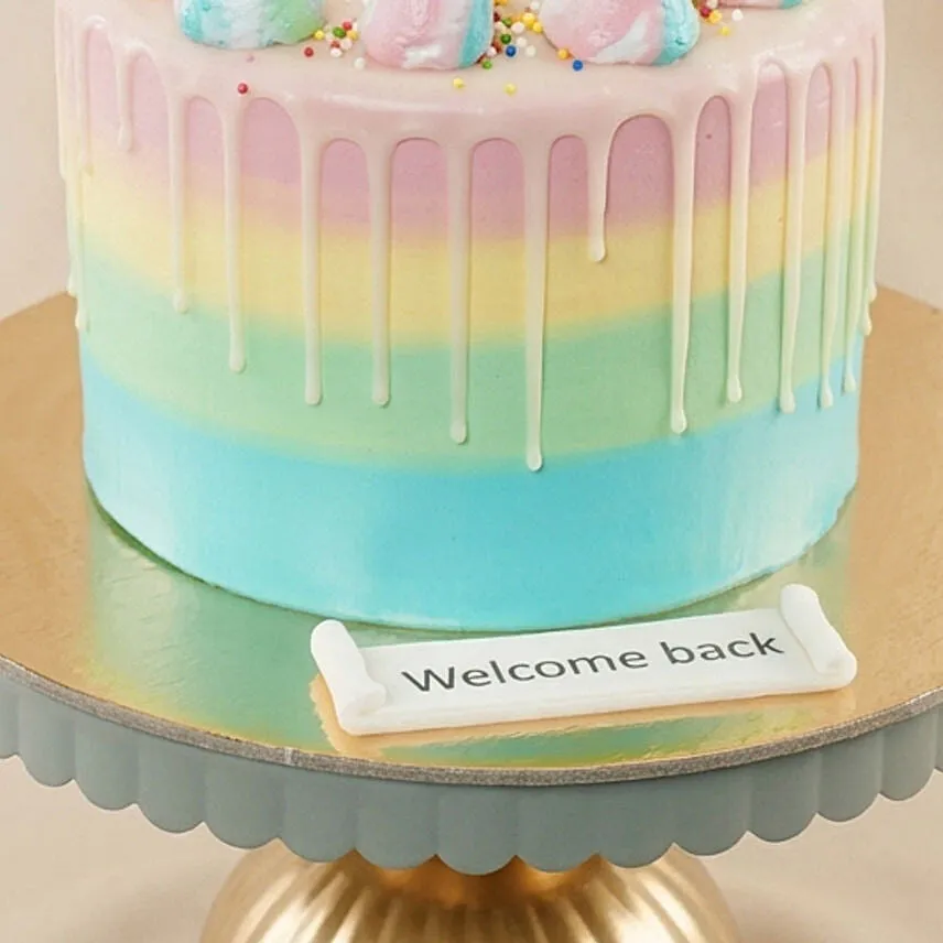 Luscious Rainbow Cake Red Velvet