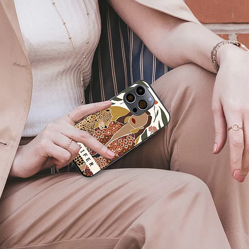 Peronsolised Iphone 14 Plus Case Animal Print