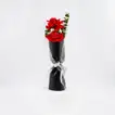 Elegant Gift Set: Luxurious Godiva Chocolate with Red Roses and Eucalyptus