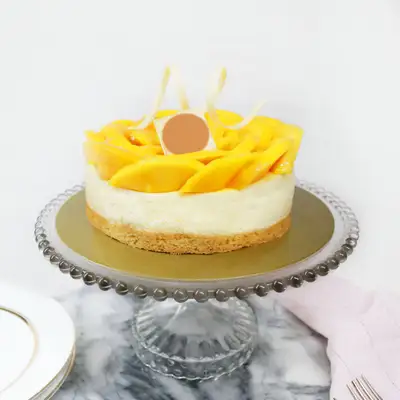 Tempting Mango Chiboust Cake