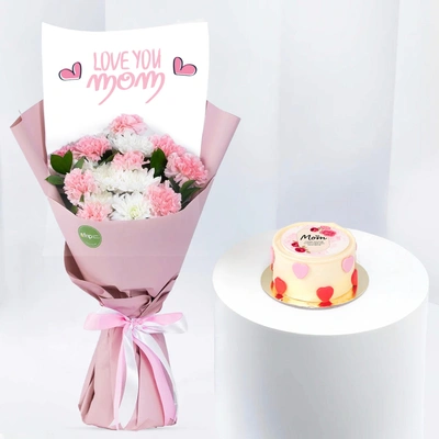 Mother's Day Graceful Bites & Blooms Gift Set