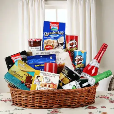 Sweet And Savoury Treats Basket
