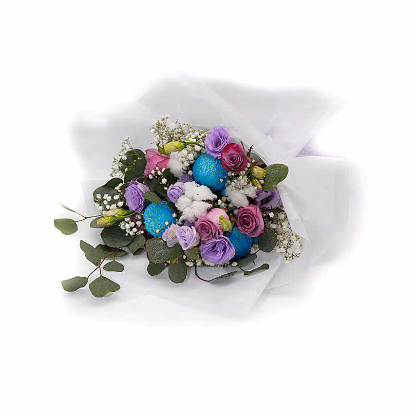 Decorous Mixed Flowers Bouquet