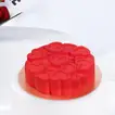 U R Mine Bouquet with Red Velvet Heart Cake - Perfect Gift Set