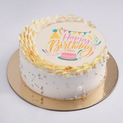 Delicious Birthday Cake - Chocolate