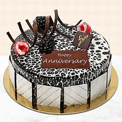 Exquisite Choco Truffle Serenade Cake - Perfect Anniversary Delight