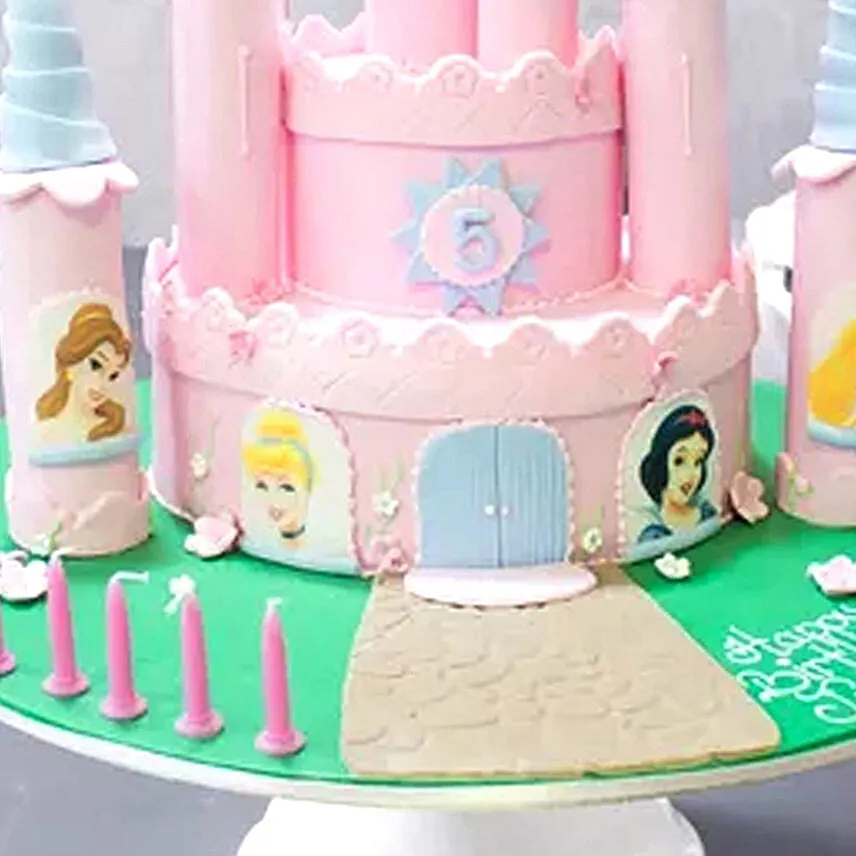 Princess Castle Designer Cake