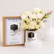 Hajj Mubarak Commemorative Flower Mug with Elegant Frame