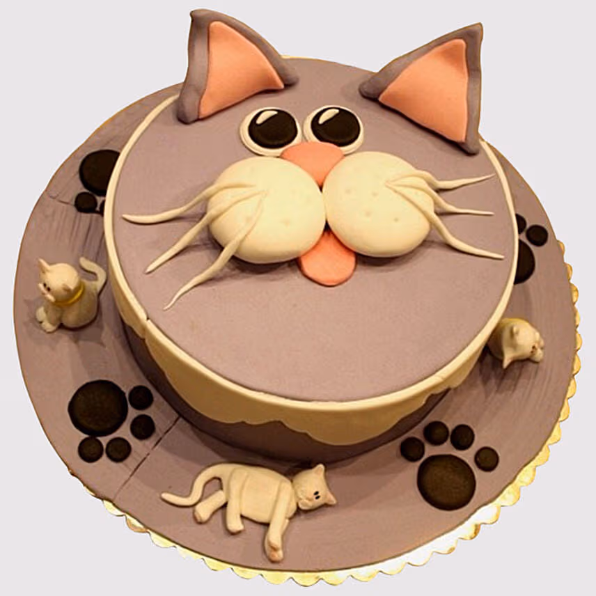 Grandpa Cat Cake