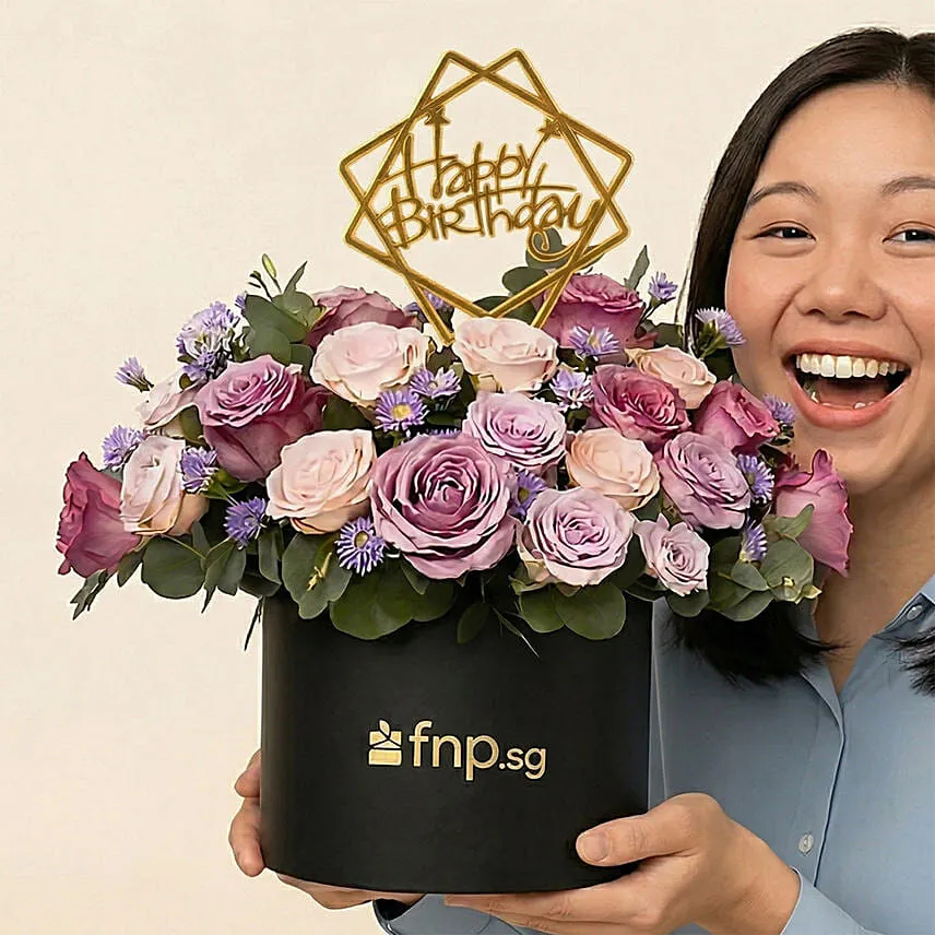 Birthday Flowers Box