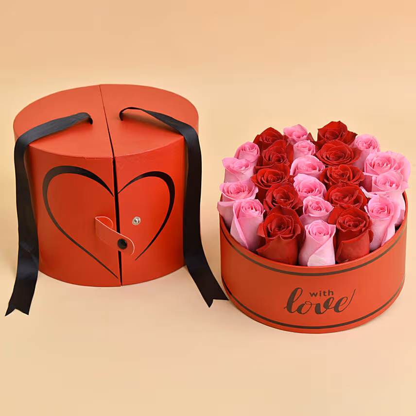 Roses Love Box For Valentine