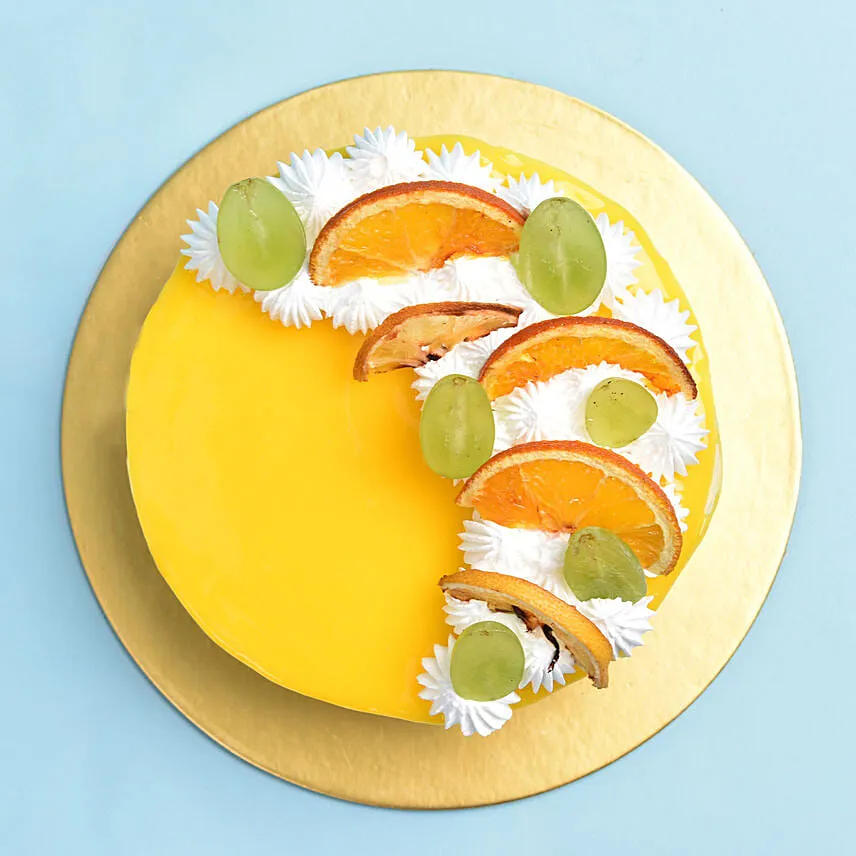 Lemon Cheese cake Half Kg