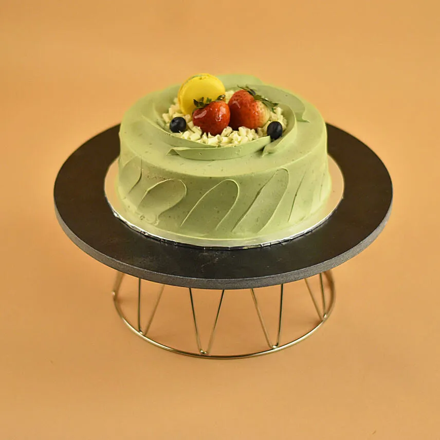 Delectable Green Tea Sponge Cake