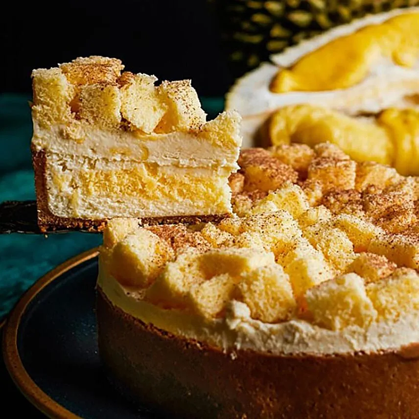 Sponge Durian Cheesecake