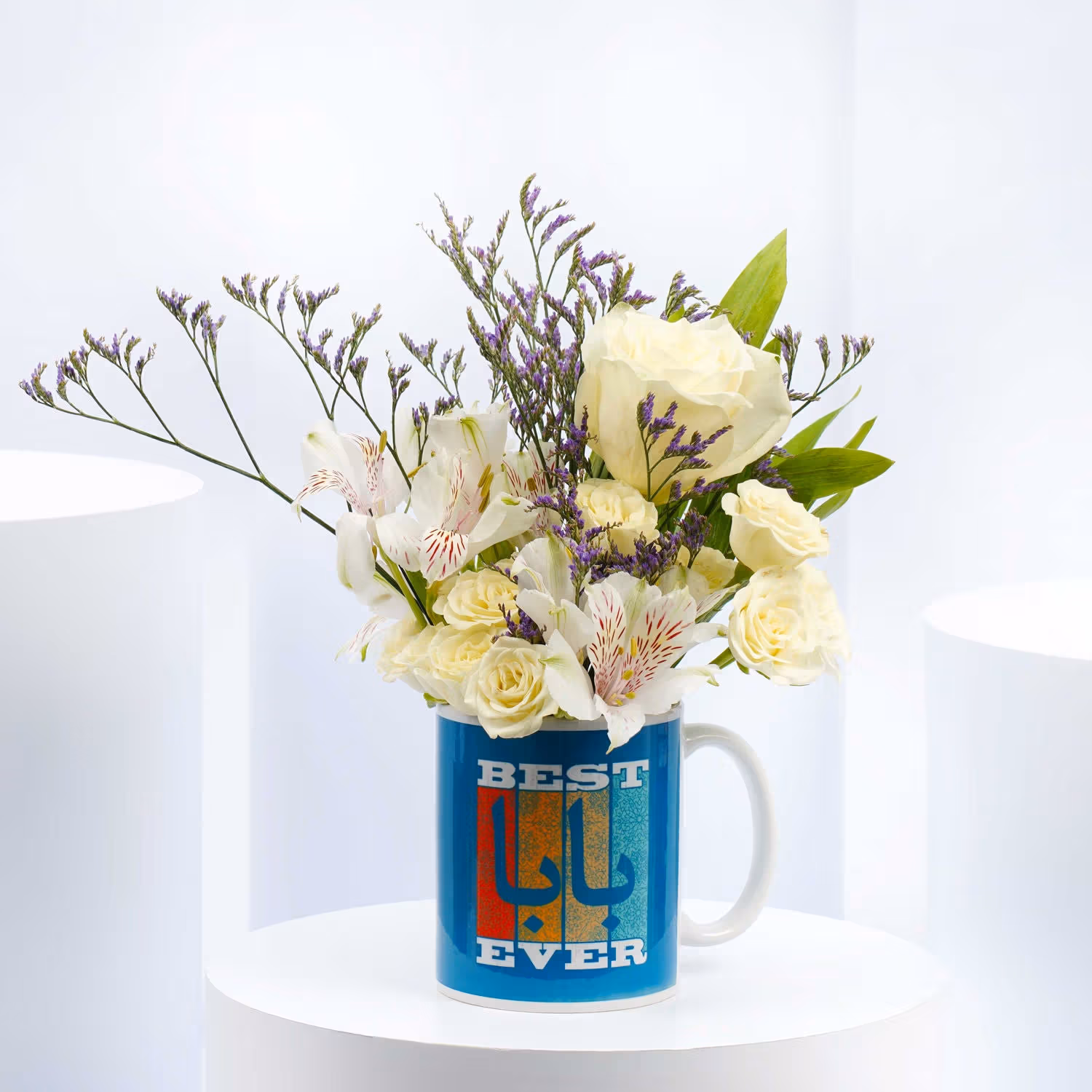 Best Abba Ever Flowers Mug - Perfect Father's Day Gift