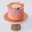 Elegant Women’s Day Celebration Cake - 1 Kg - Chocolate