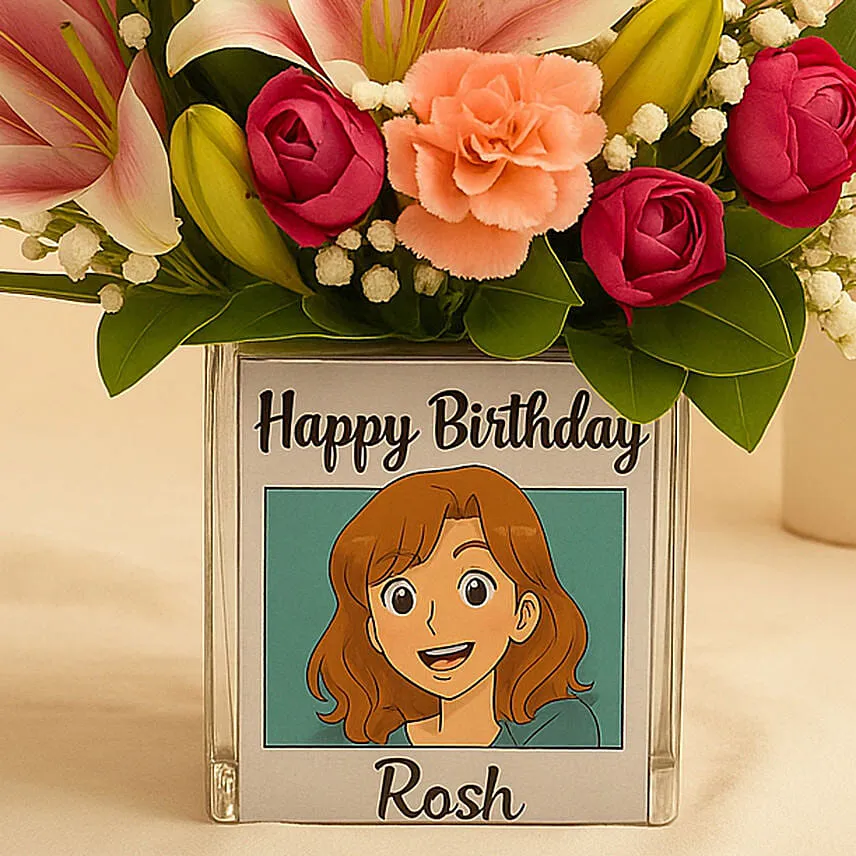 Personalise Your Ghibli Birthday Flowers