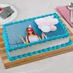 Delicious Half Kg Truffle Birthday Photo Cake - Serves 4 to 6