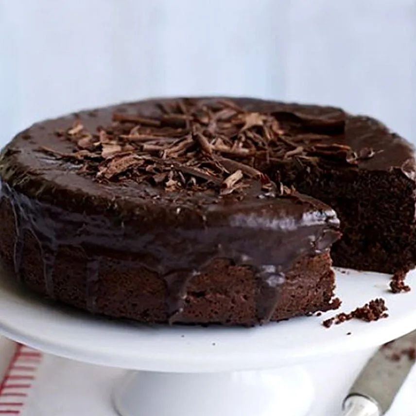 Vegan Triple Dark Chocolate Cake- 7 inches
