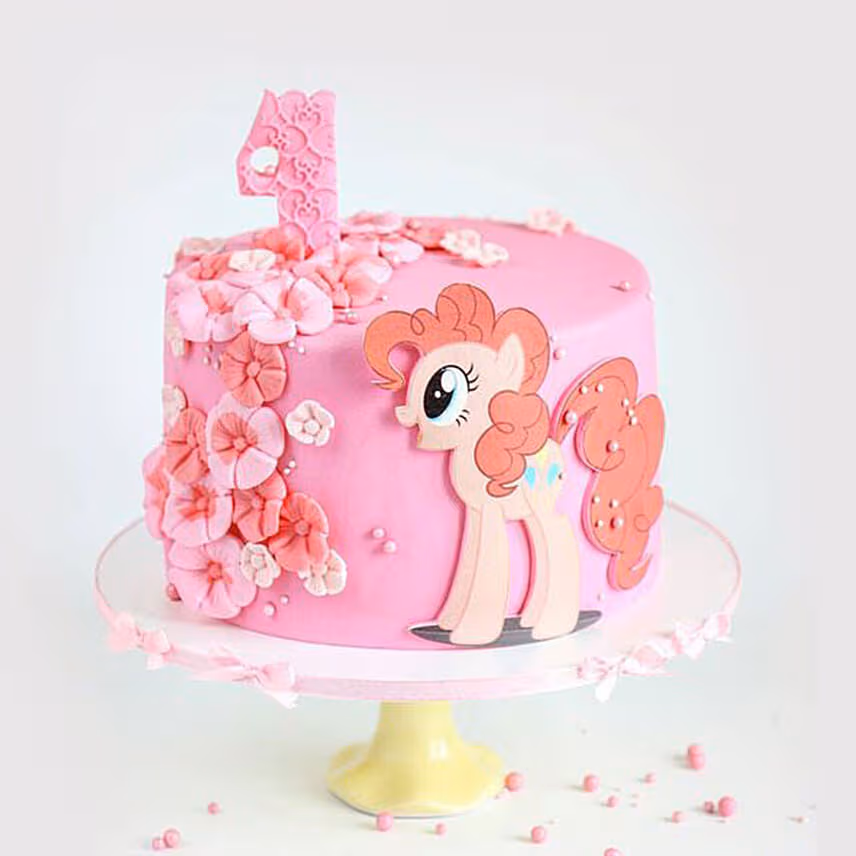 My Little Pony Pinkie Pie Butterscotch Cake