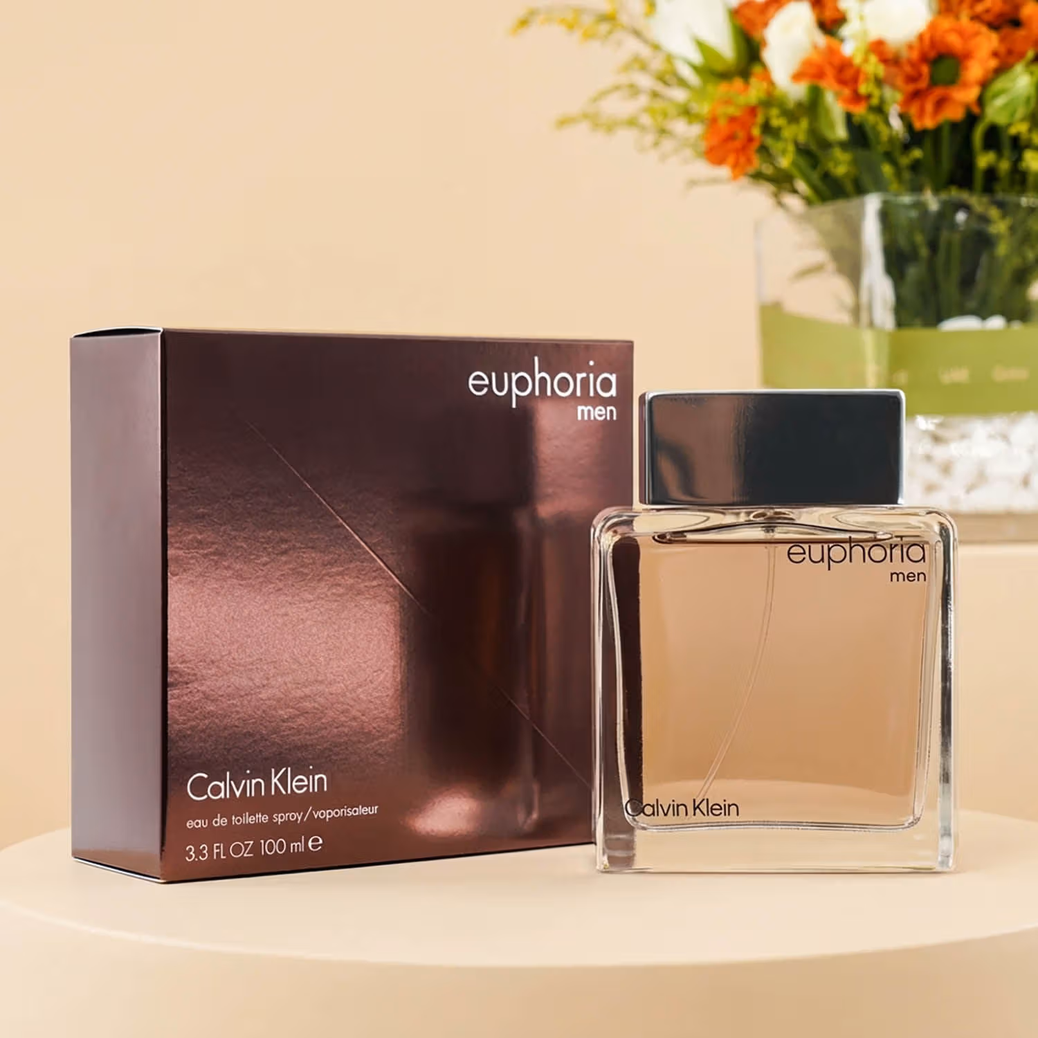 مجموعة هدايا عطر وزهور يوفوريا