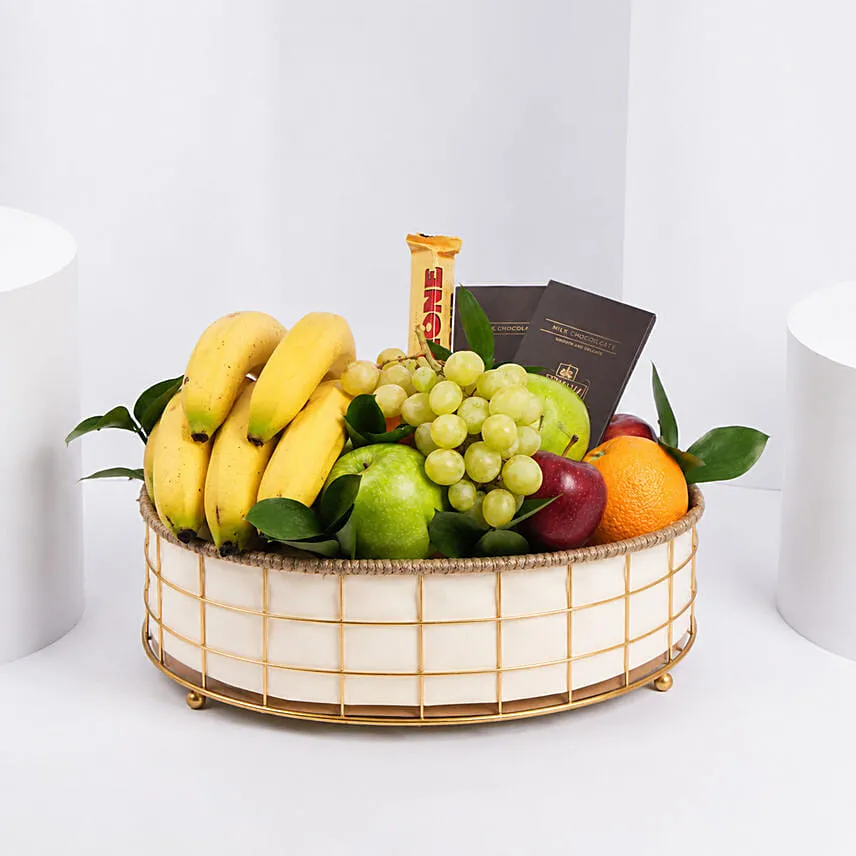 Chocolates & Fruit Basket