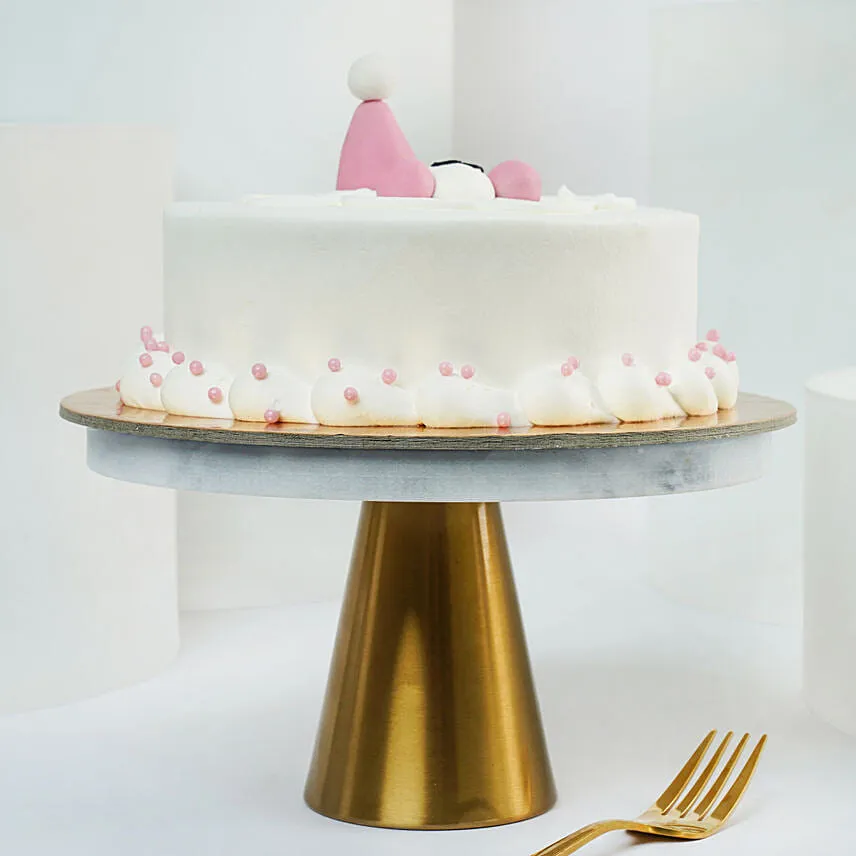 Whimsical Cloud Bear Chocolate Cake 8 Portion