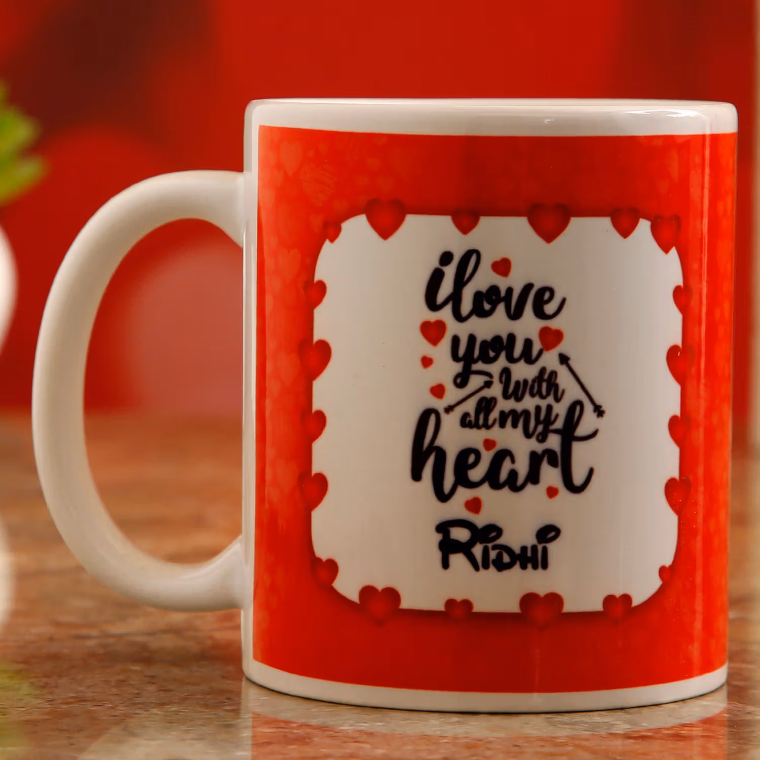 I Love You Personalised Mug
