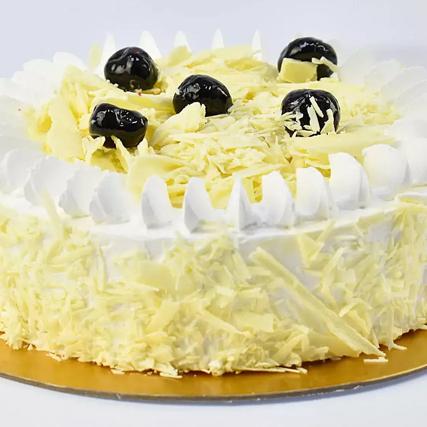 White Forest Cake