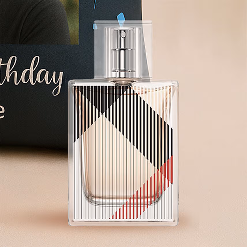 Personalised Cushion and Bottle with Perfume