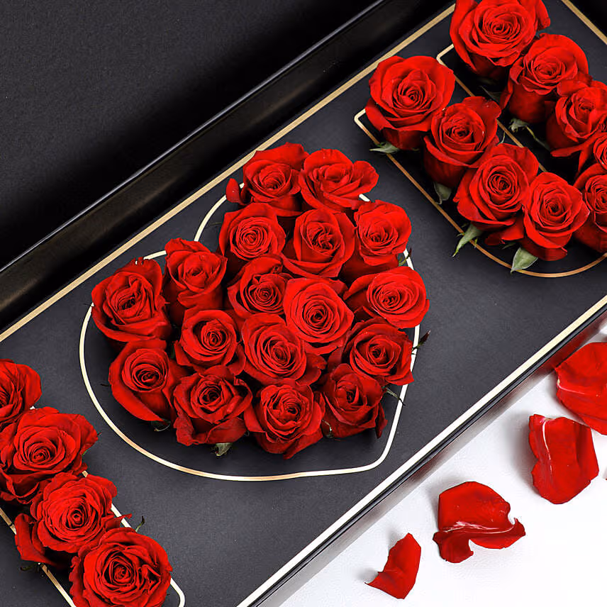 Box Of I Love You Roses For Somone Special