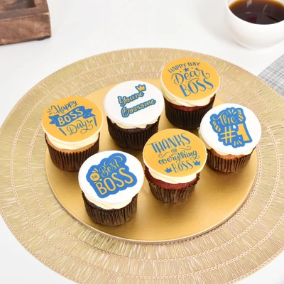 Celebrate Boss's Day with Delicious Chocolate Cupcakes