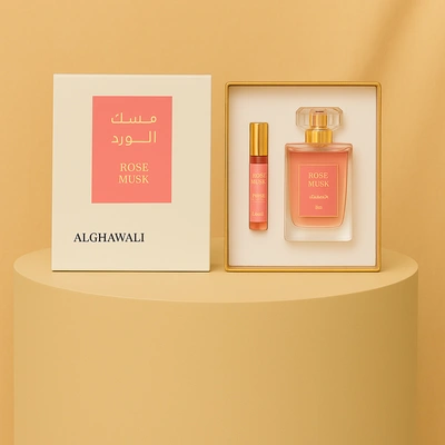 علبة عطر مسك الورد - مجموعة عطور للجنسين