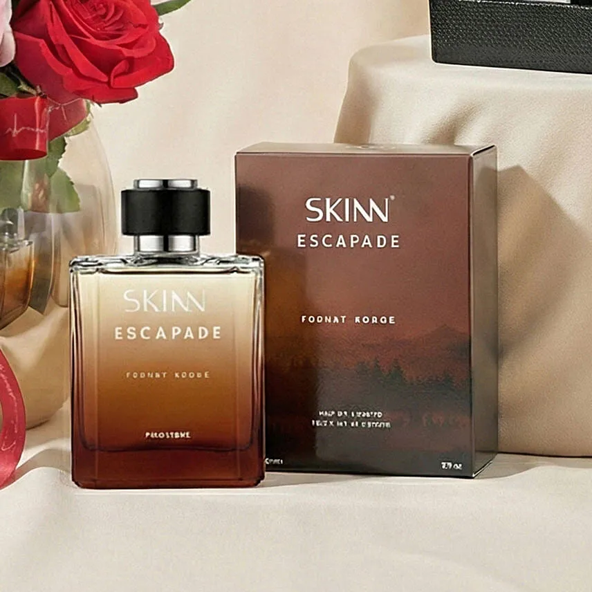 Roses, Perfumes and Titan Watch Gift for Valentines Day
